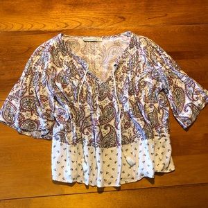 Short sleeve blouse